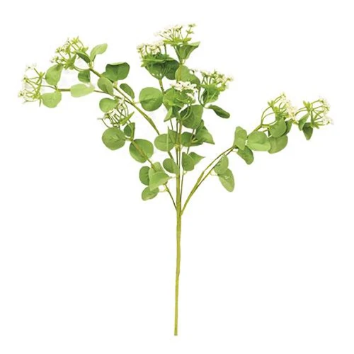 Queen Ann's Lace Cream 18" Faux Floral Spray