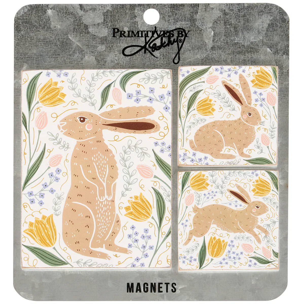 Surprise Me Sale 🤭 💙 Rabbit Folk Art Magnet Set