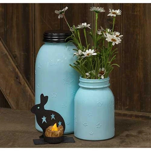๐ Rabbit With Star Cutouts Tealight Holder - Image 2