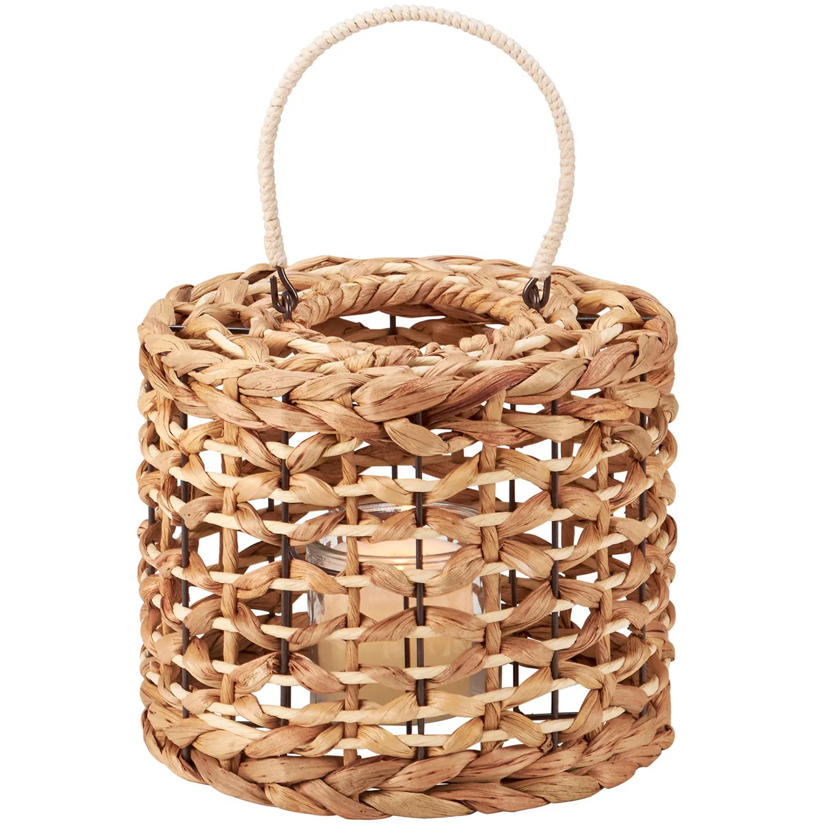 💙 Raffia Woven Natural Style Lantern