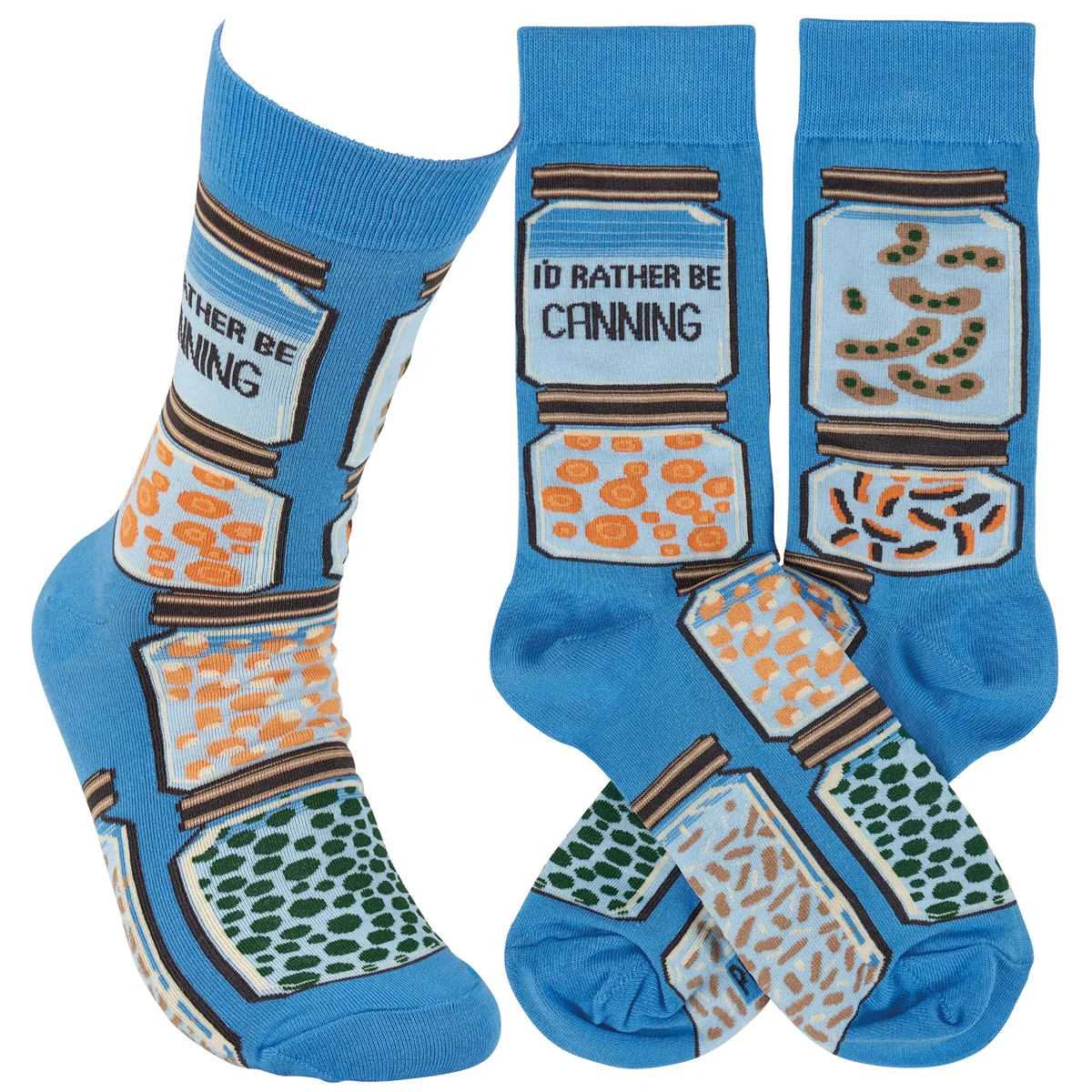 ๐ Rather Be Canning Fun Novelty Socks