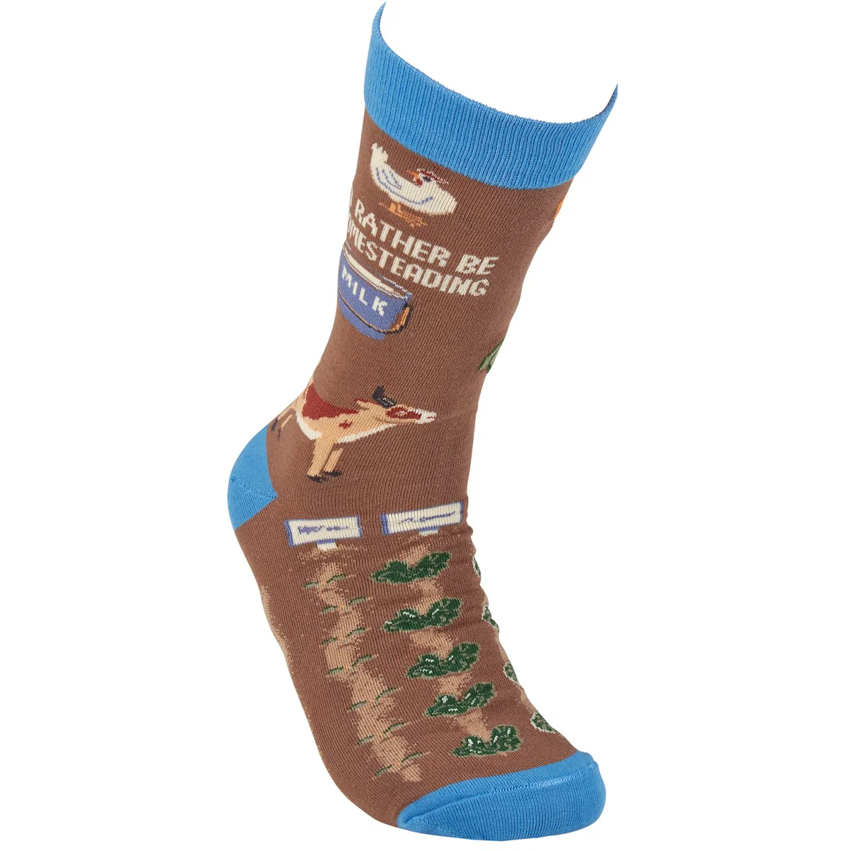 ๐ Rather Be Homesteading Fun Novelty Socks - Image 3