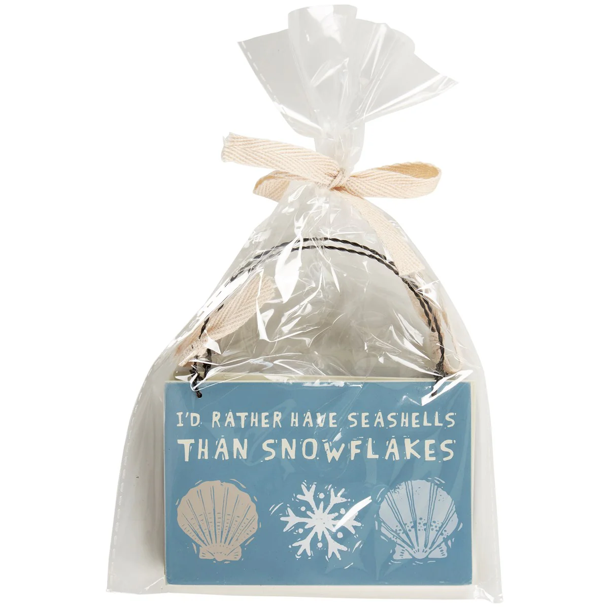 DAY 12 ✨ 25 Days of Ornaments ✨ Rather Have Seashells Than Snowflakes Ornament Set - Image 4