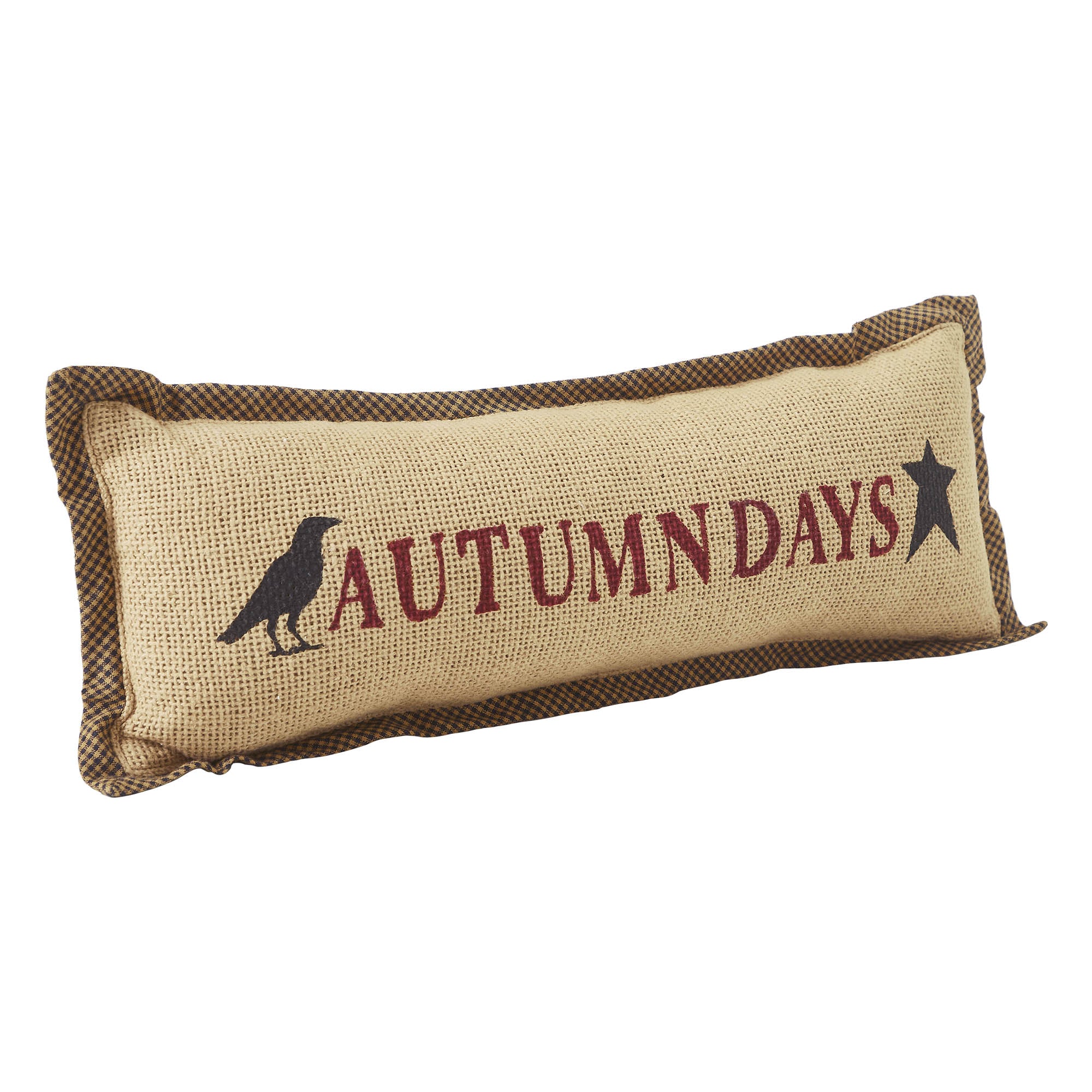 Raven Harvest Autumn Days Pillow 5" x 15" - Image 3