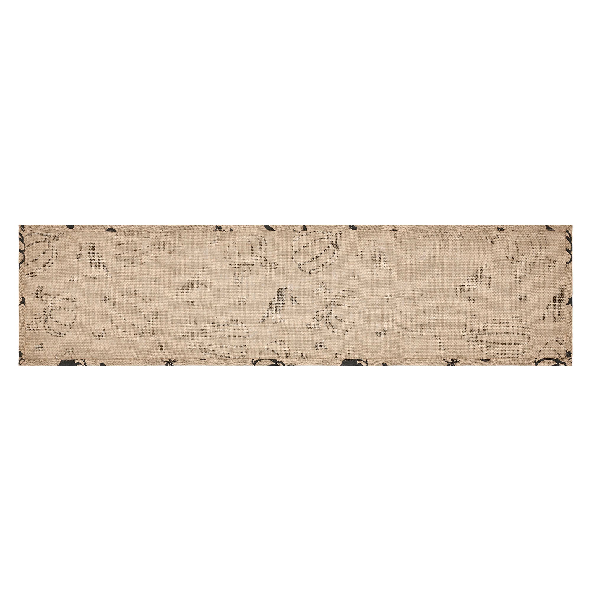 Raven Harvest Burlap Jute 48" Table Runner - Image 3