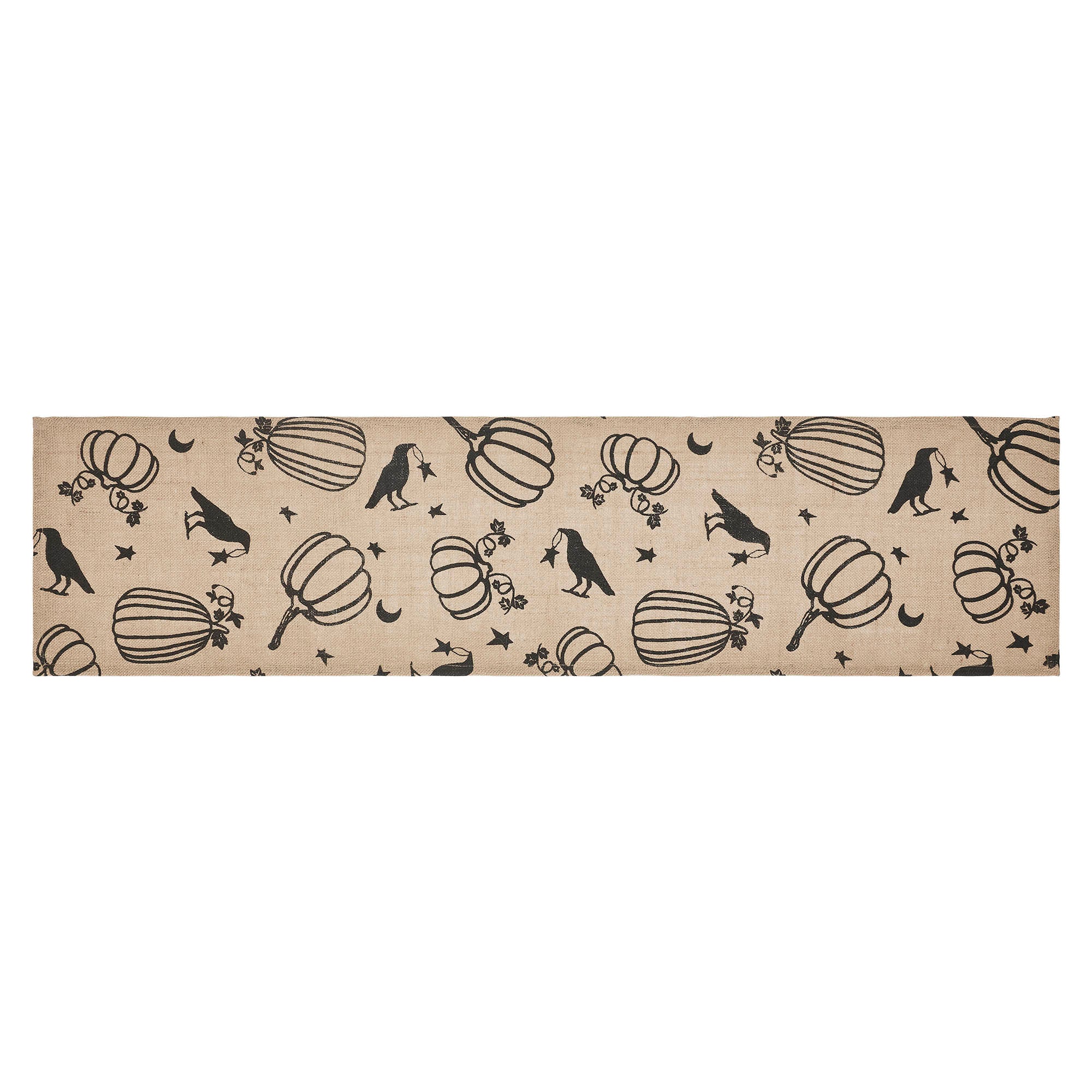 Raven Harvest Burlap Jute 48" Table Runner - Image 5