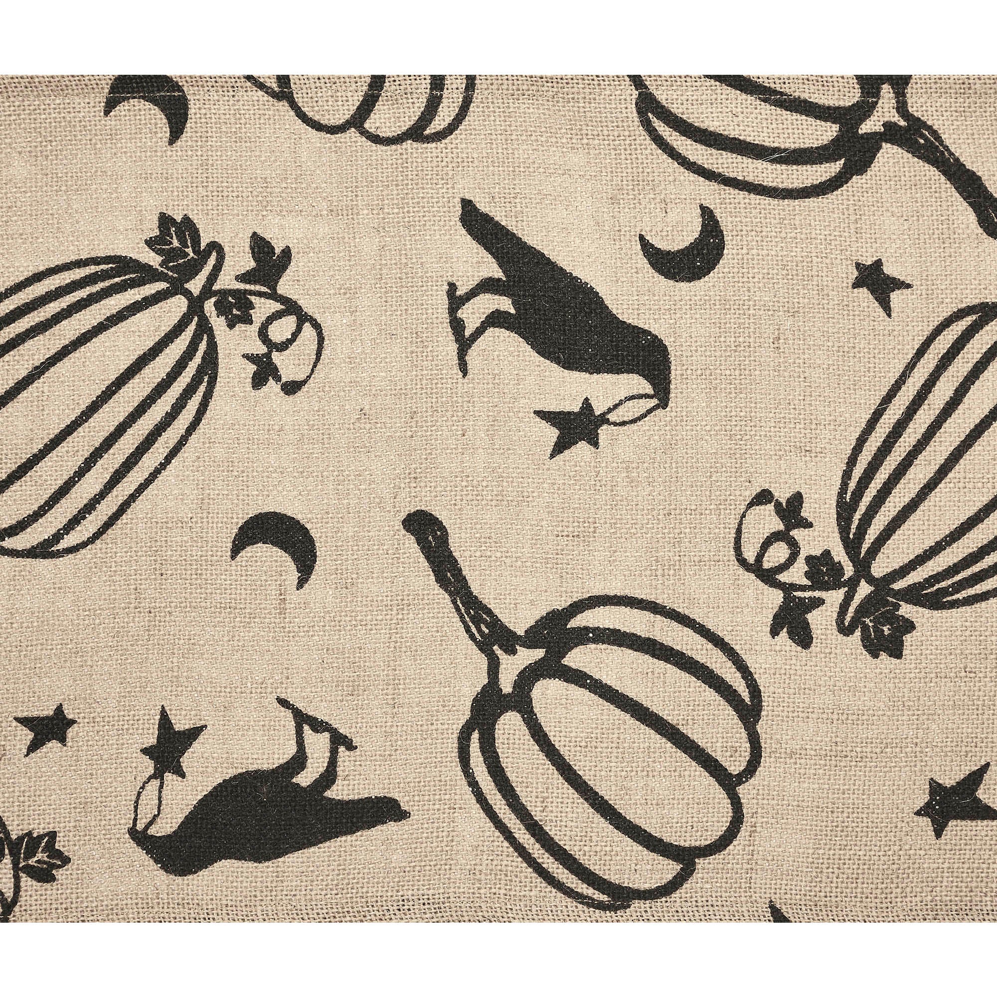 Raven Harvest Burlap Jute 48" Table Runner - Image 6