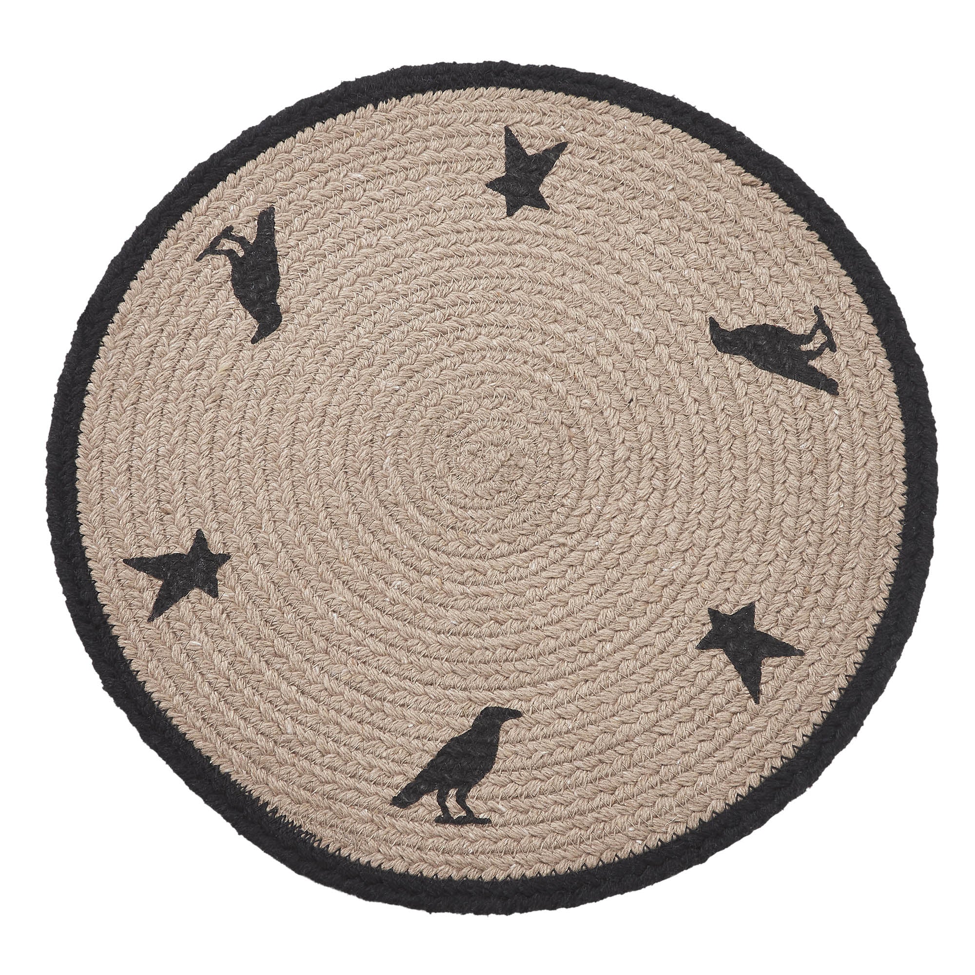 Raven Harvest Stencil 12" Trivet - Image 2