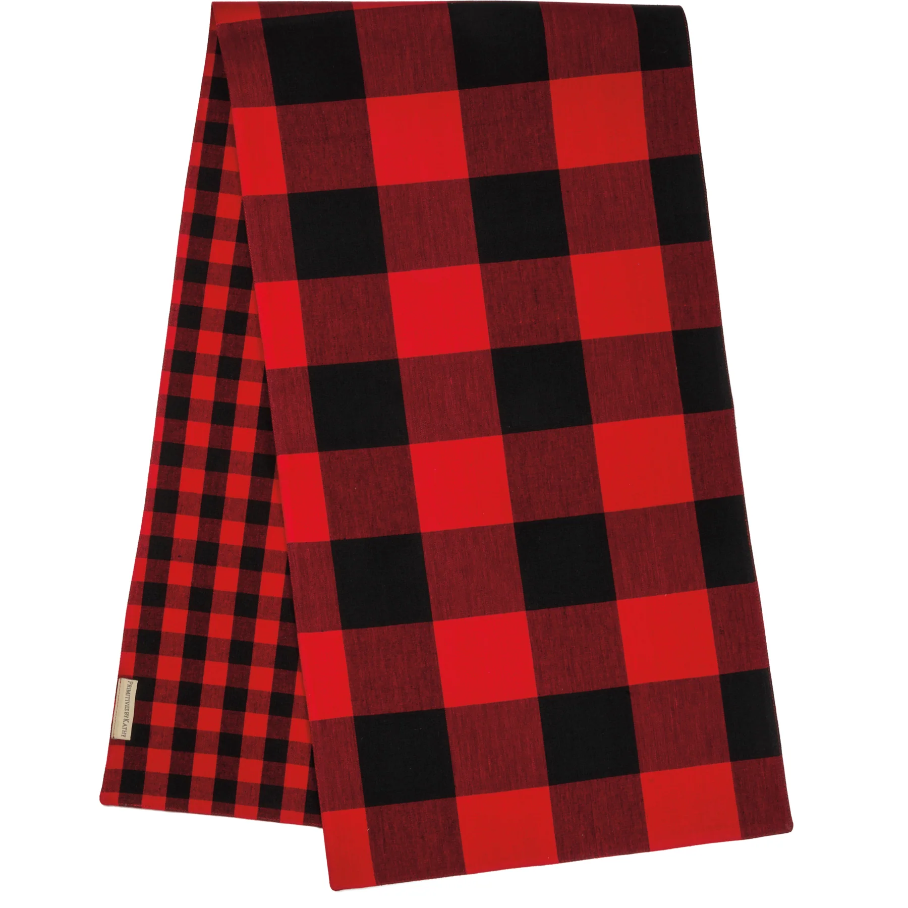 Red And Black Buffalo Check Table Runner - Image 2