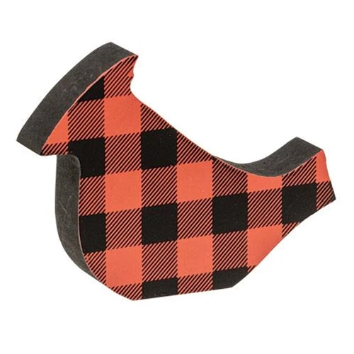 Red & Black Buffalo Check Cardinal Sitter - Image 2