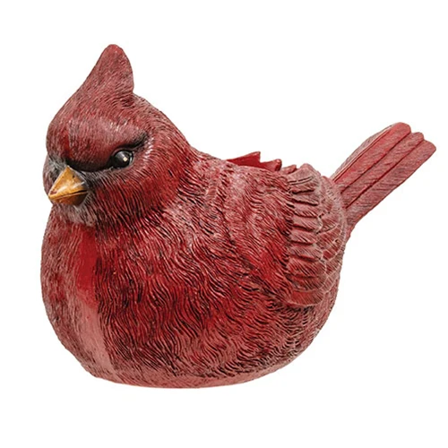 Red Cardinal Resin Planter