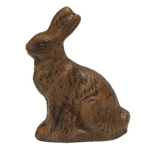 ๐ Resin Chocolate Bunny 3.25" H