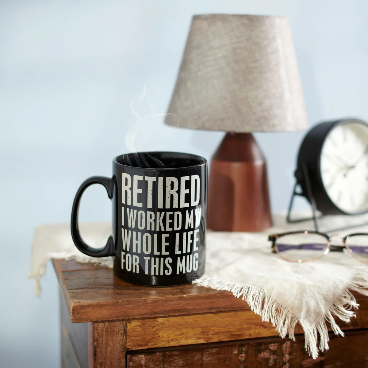 Retired I Worked My Whole Life For This Mug 20 oz Mug - Image 2