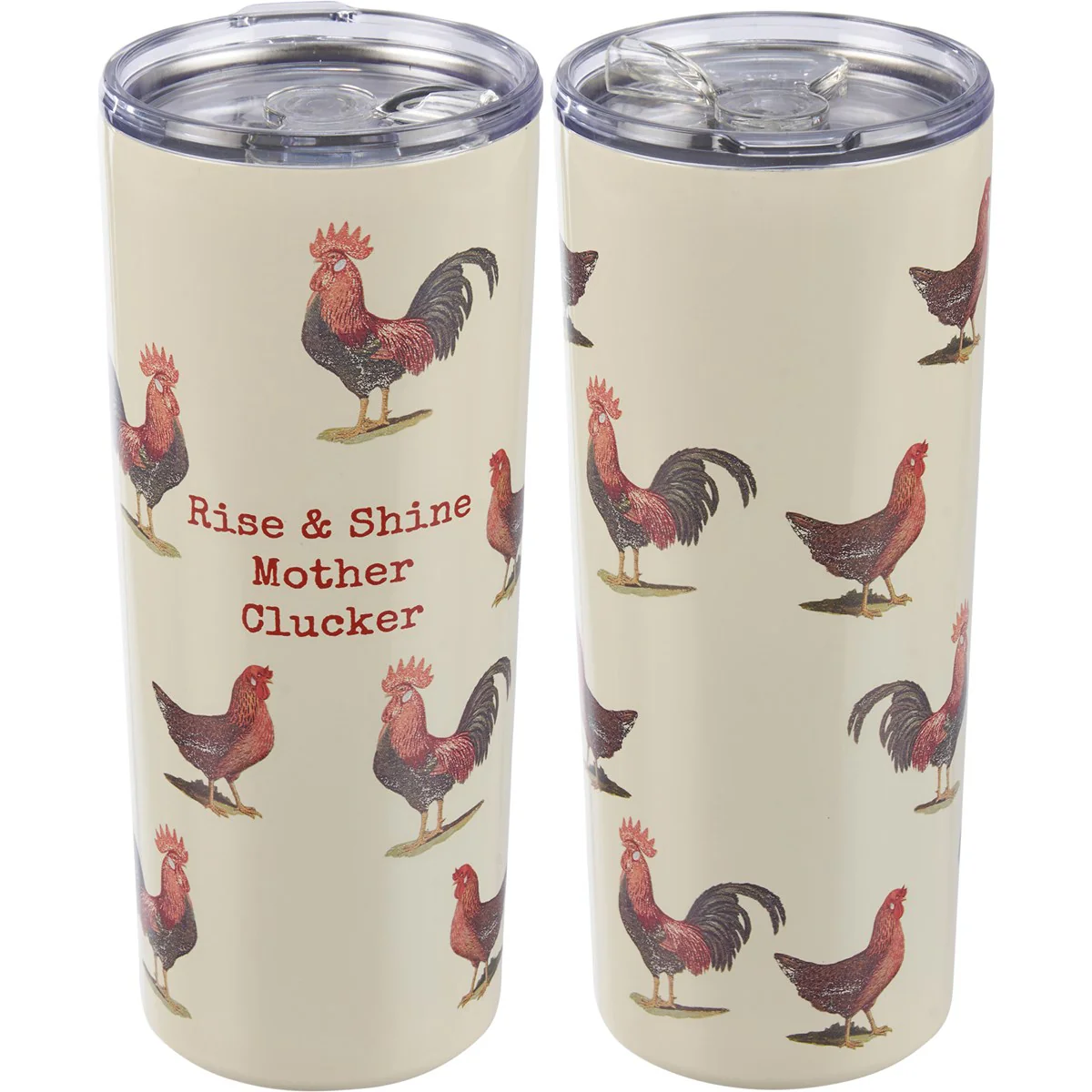 Rise And Shine Rooster 20 oz Coffee Tumbler - Image 2