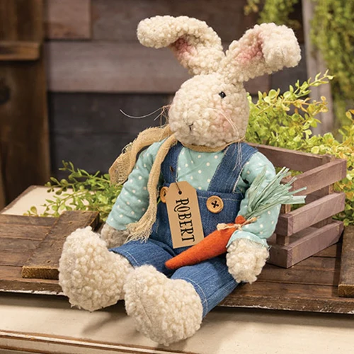 Robert the Bunny Fabric Figure - Image 2