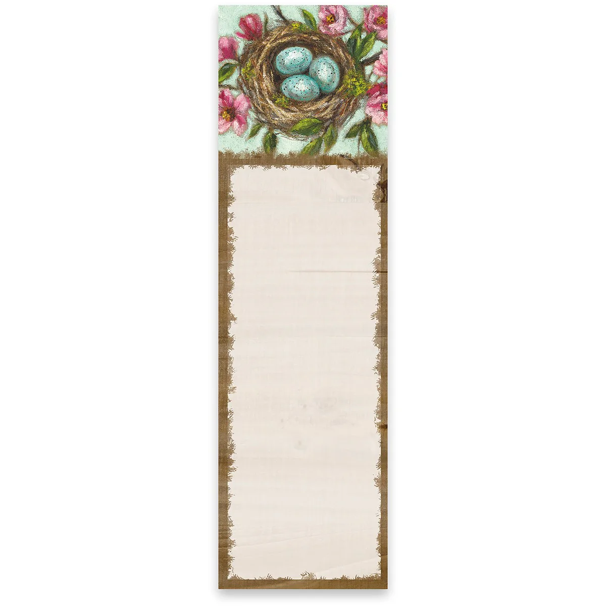 ๐ Robin's Nest with Eggs Magnetic Listpad