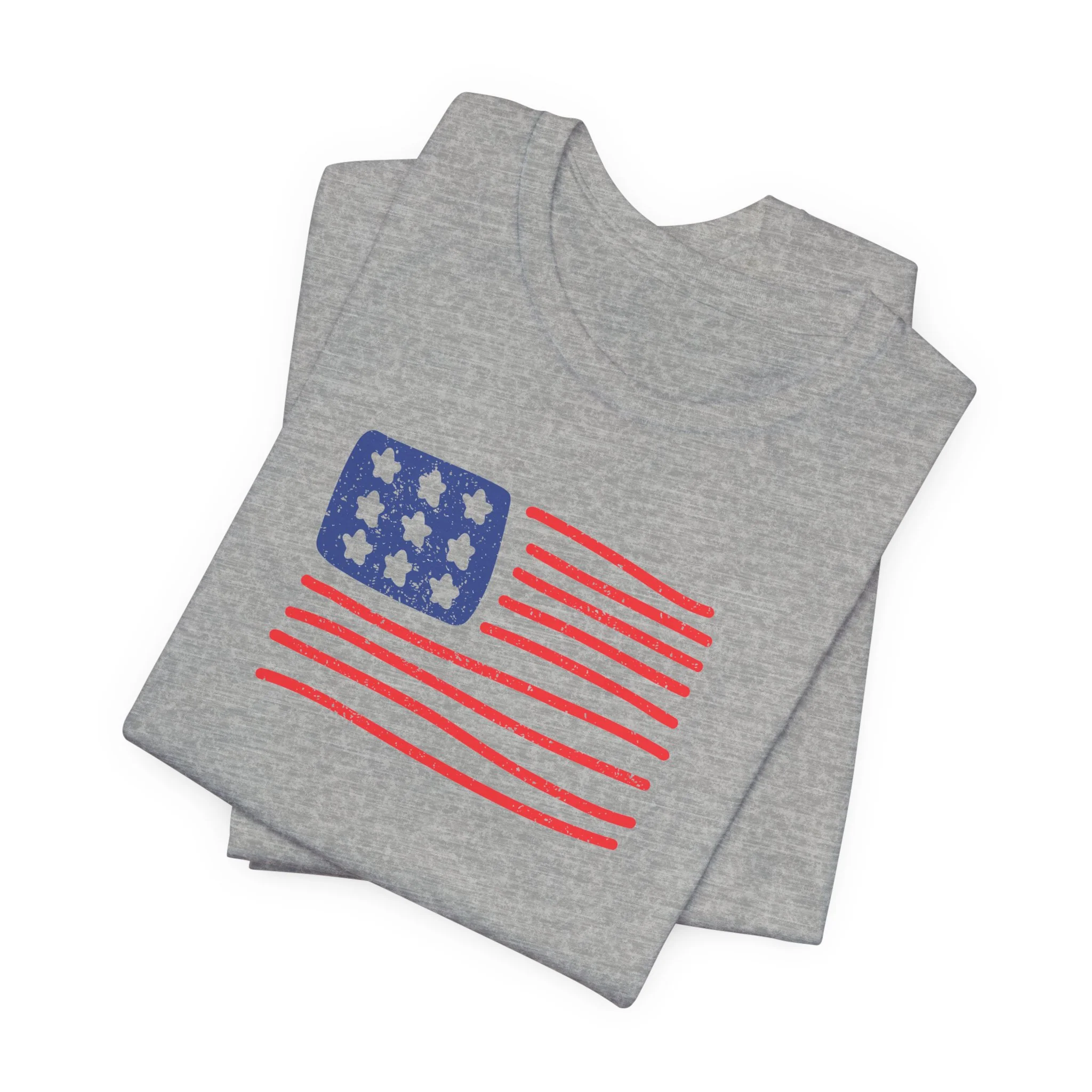 🔥 Rustic American Flag Cozy T-Shirt - Image 2