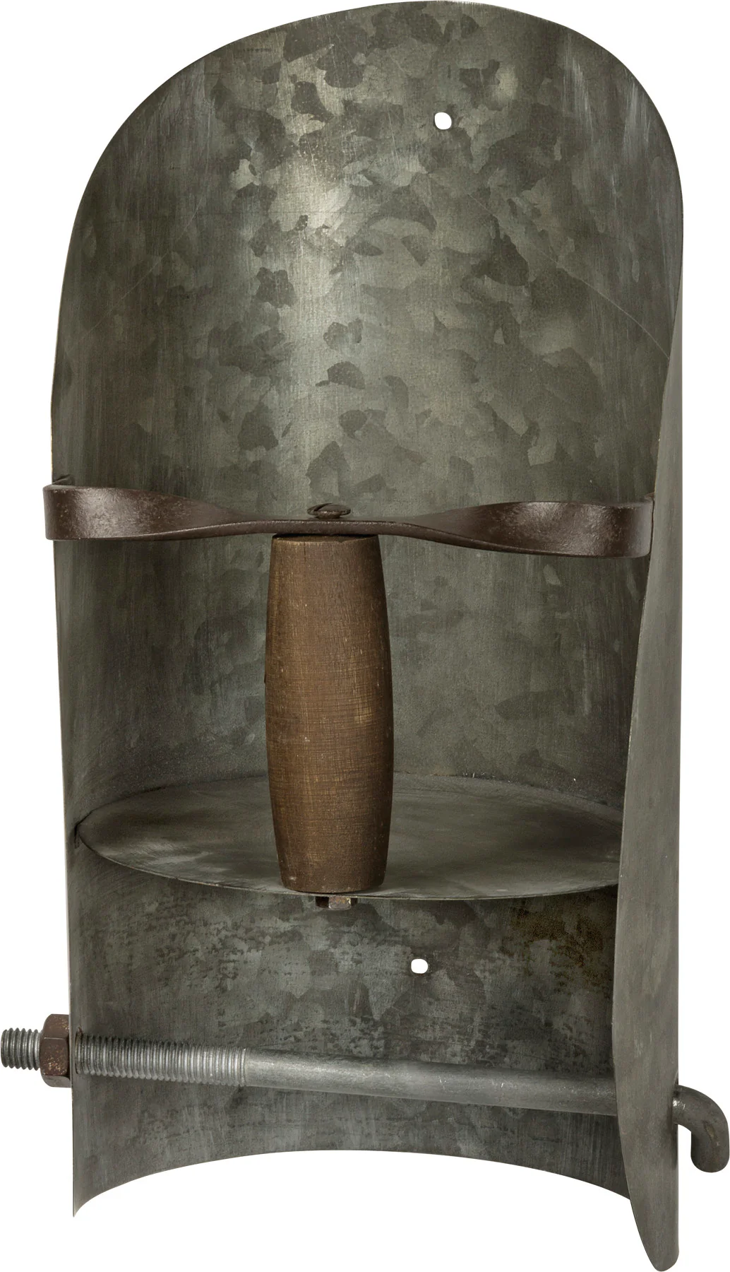 Rustic Farmhouse Scoop Toilet Paper Holder - Image 2
