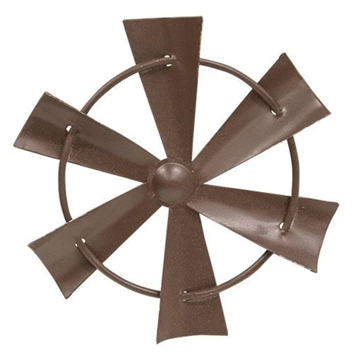 Rustic Hanging Windmill Metal 6.25"