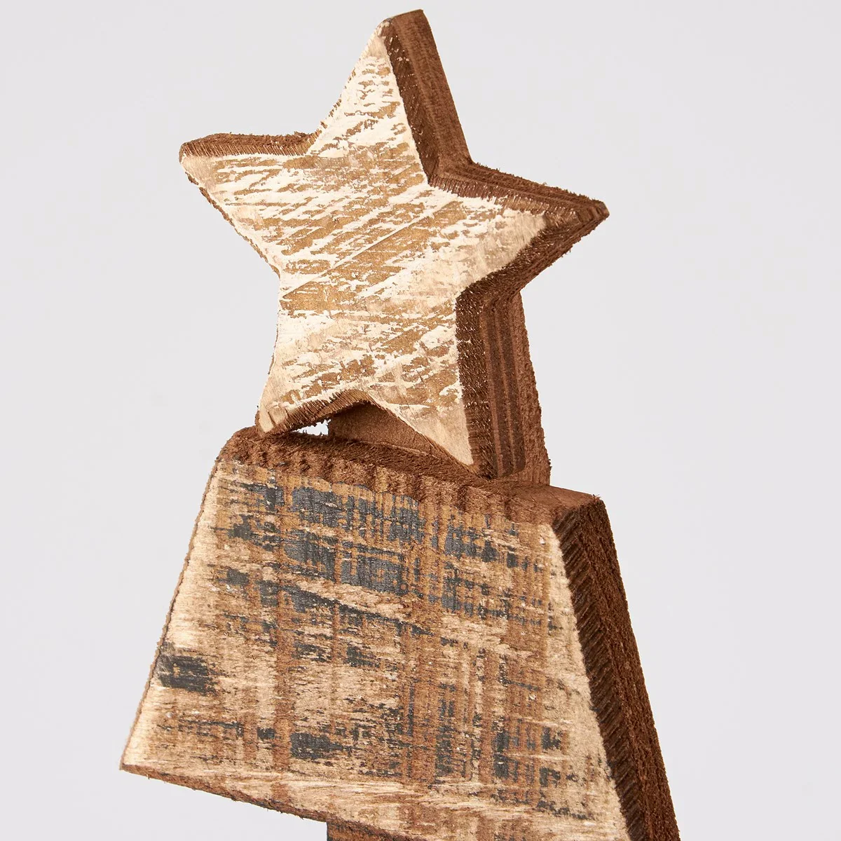 Rustic Slat Christmas Tree 19" H - Image 3