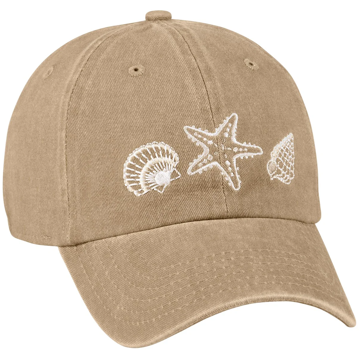 Salty Soul Embroidered Beach Baseball Cap