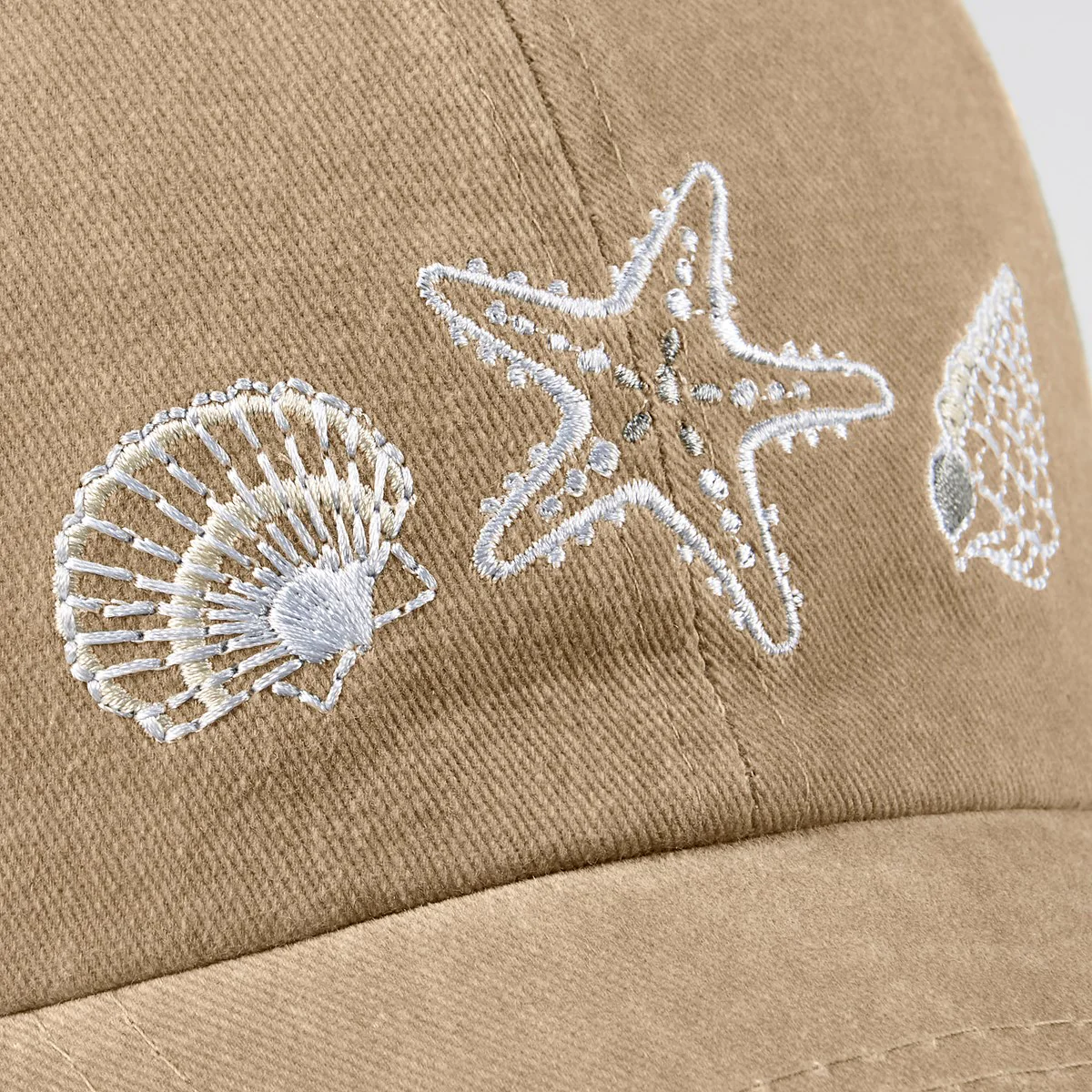 Salty Soul Embroidered Beach Baseball Cap - Image 3