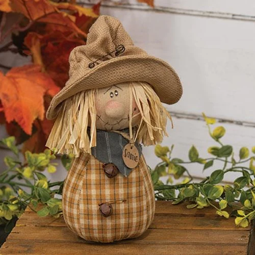 Samie the Goofy 8" Scarecrow Weighted Bottom - Image 2