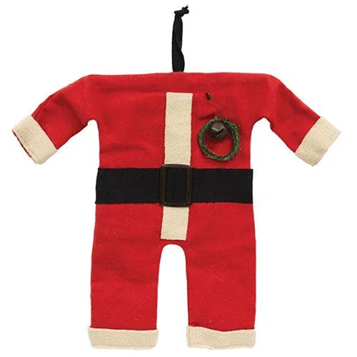 ๐ Santa's Jammies Belt Hanger Ornament - Image 2