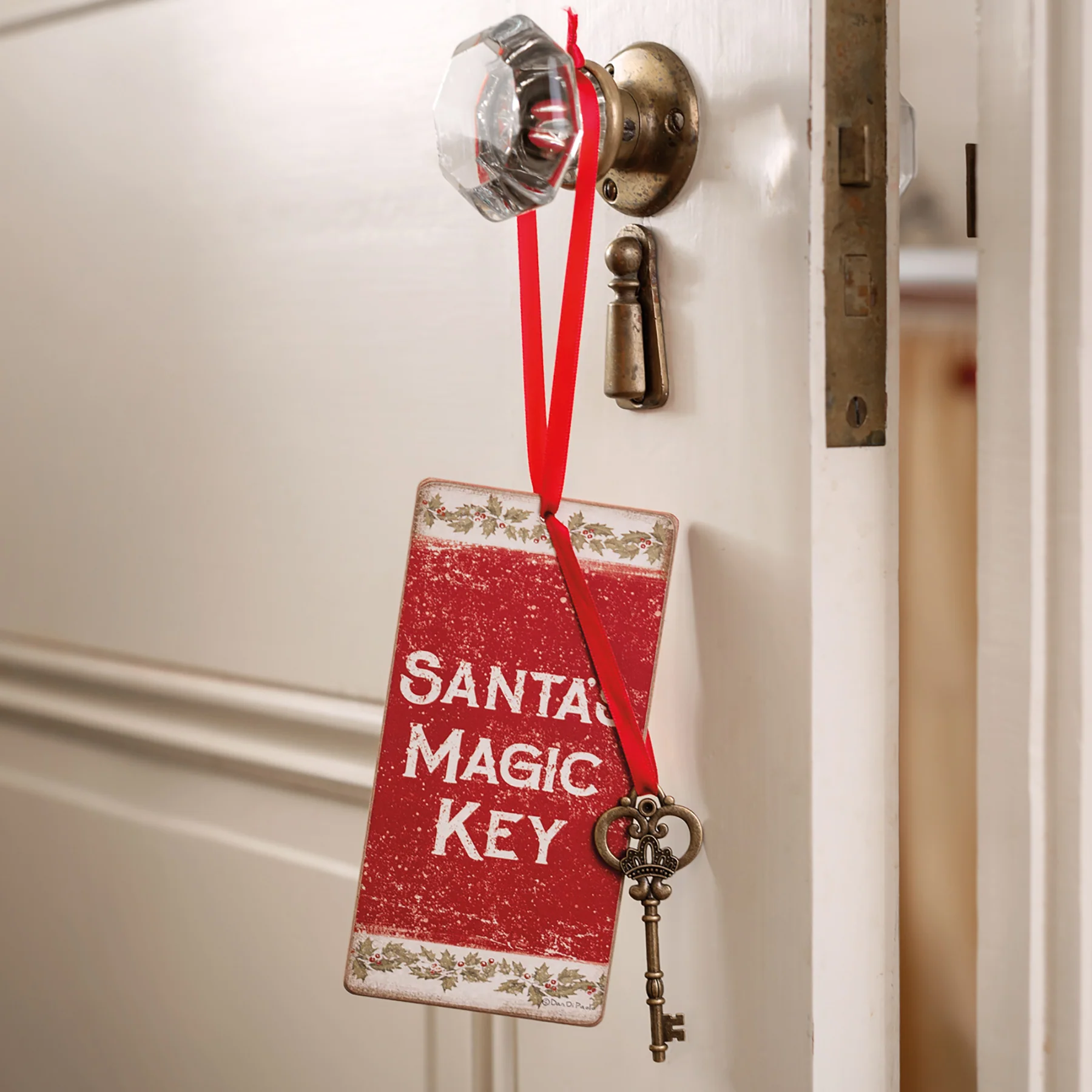 Santa's Magic Key Ornament
