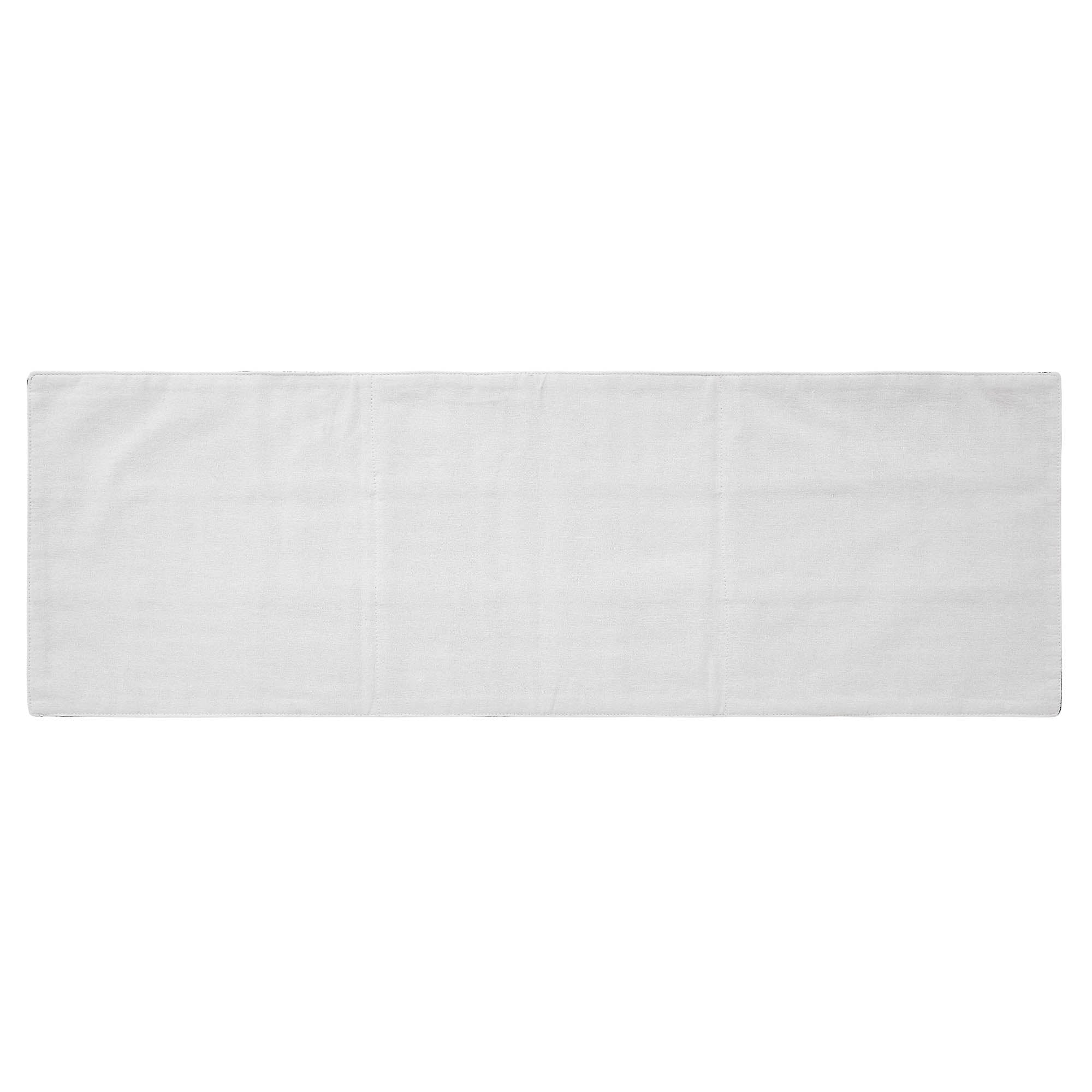 Sawyer Mill Black 24" Quilted Table Runner - Image 2