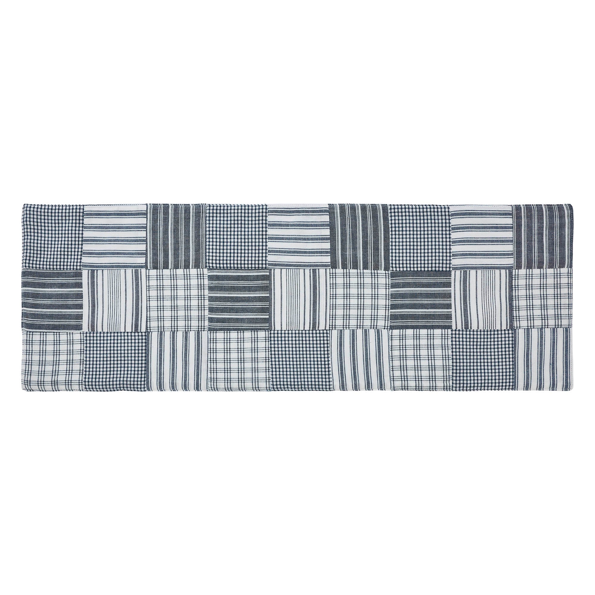 Sawyer Mill Blue Quilted 24" Table Runner - Image 4