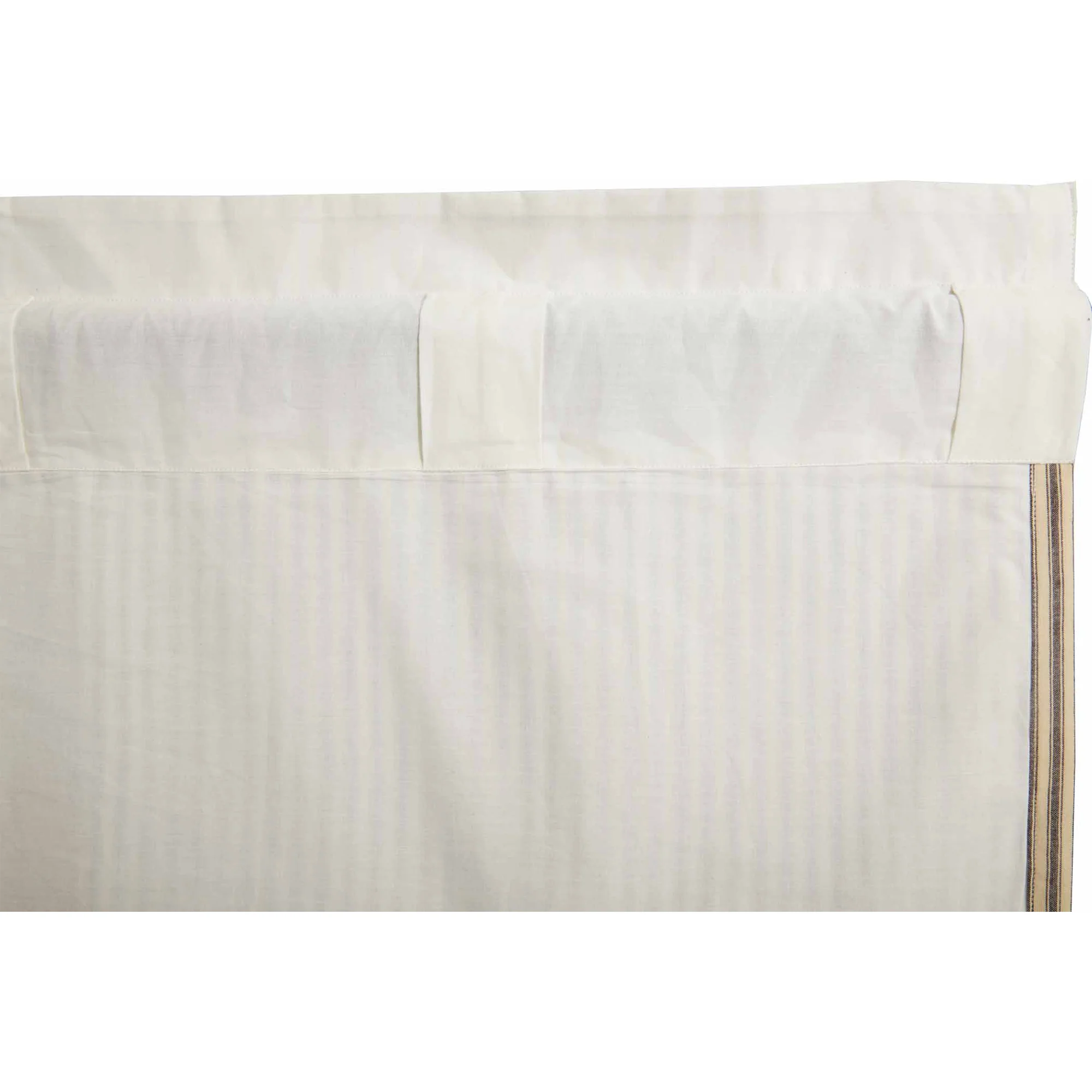 Sawyer Mill Charcoal Gather Valance 20'' x 72'' - Image 6