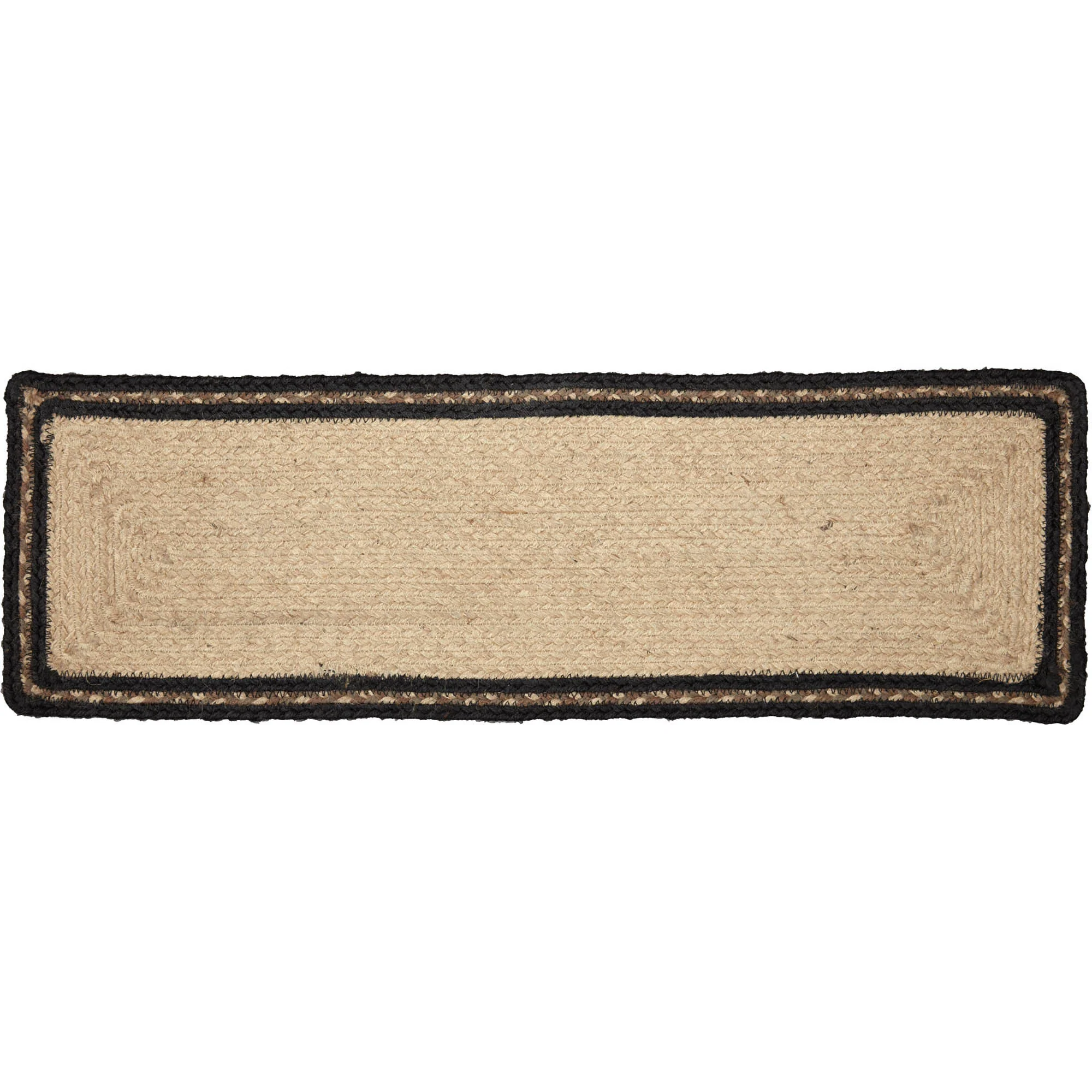 Sawyer Mill Charcoal Poultry Jute Stair Tread 8.5" x 27" - Image 2