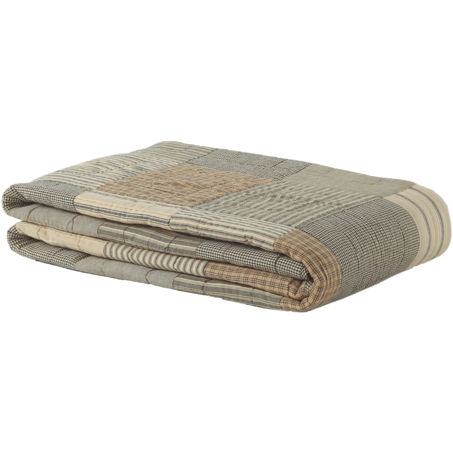 Sawyer Mill Charcoal Queen Quilt 90'' W x 90'' L - Image 3