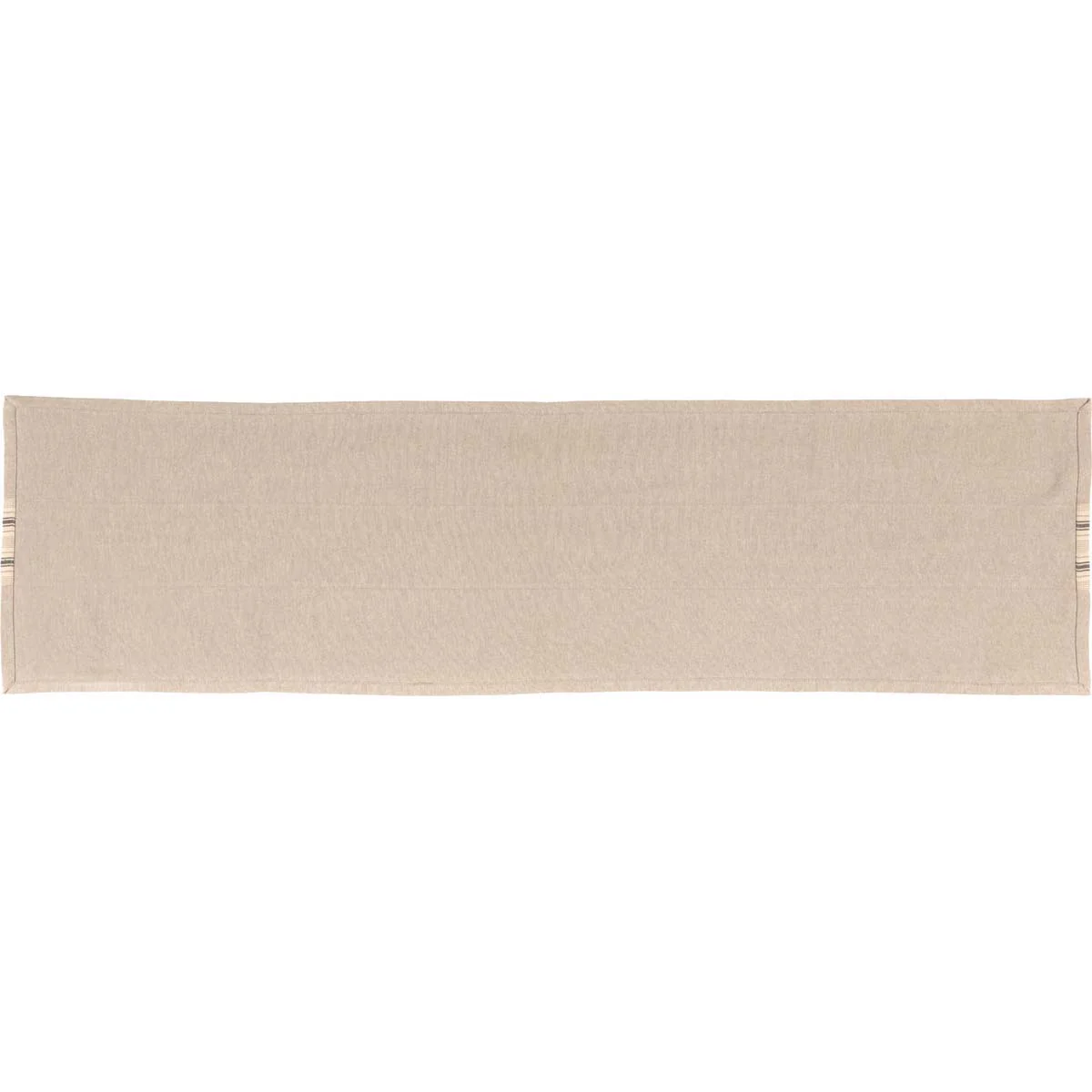 Sawyer Mill Charcoal Stripe Table Runner 13" x 48" - Image 4