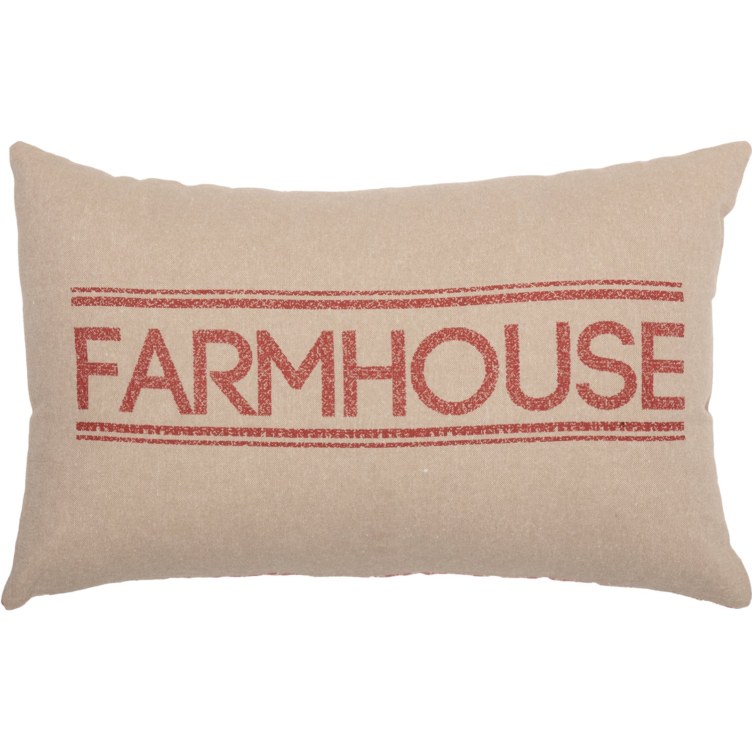 Sawyer Mill Red Farmhouse Pillow - Image 3