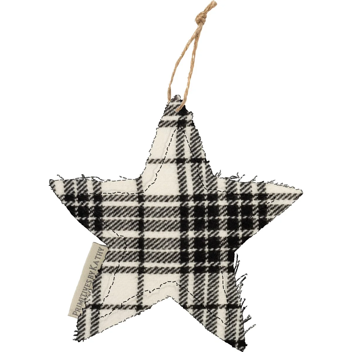 π Surprise Me Sale π€ π Set of 10 Black Plaid Ornament Set
