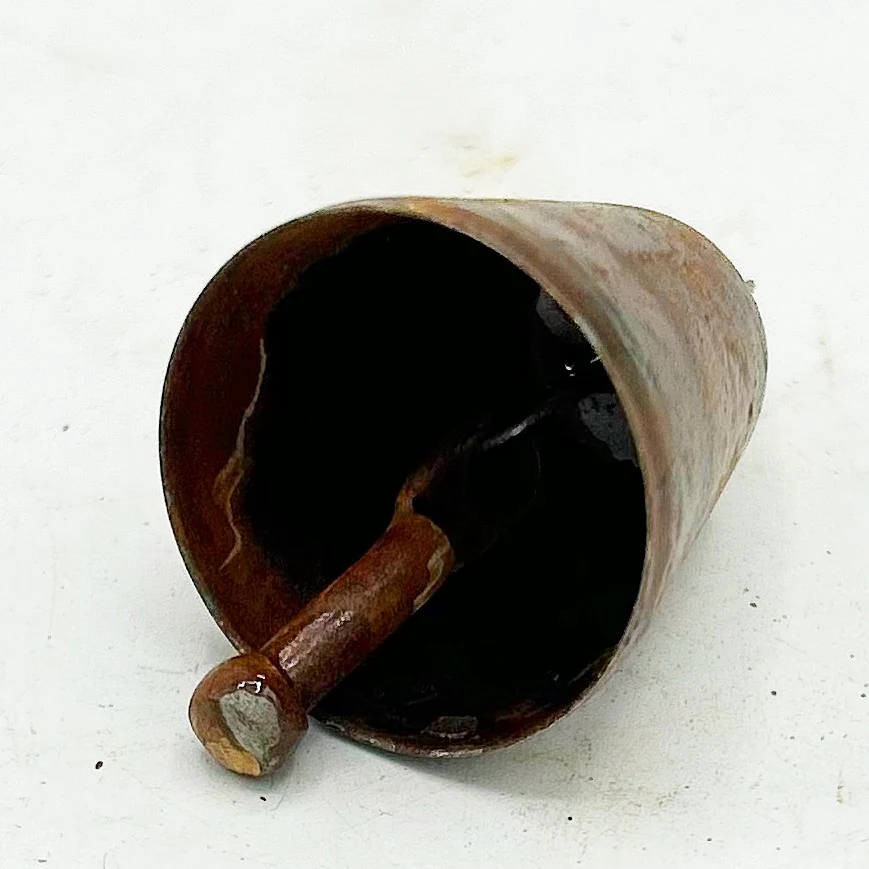 Set of 10 Small Rusty Bells 1.75" - Image 4