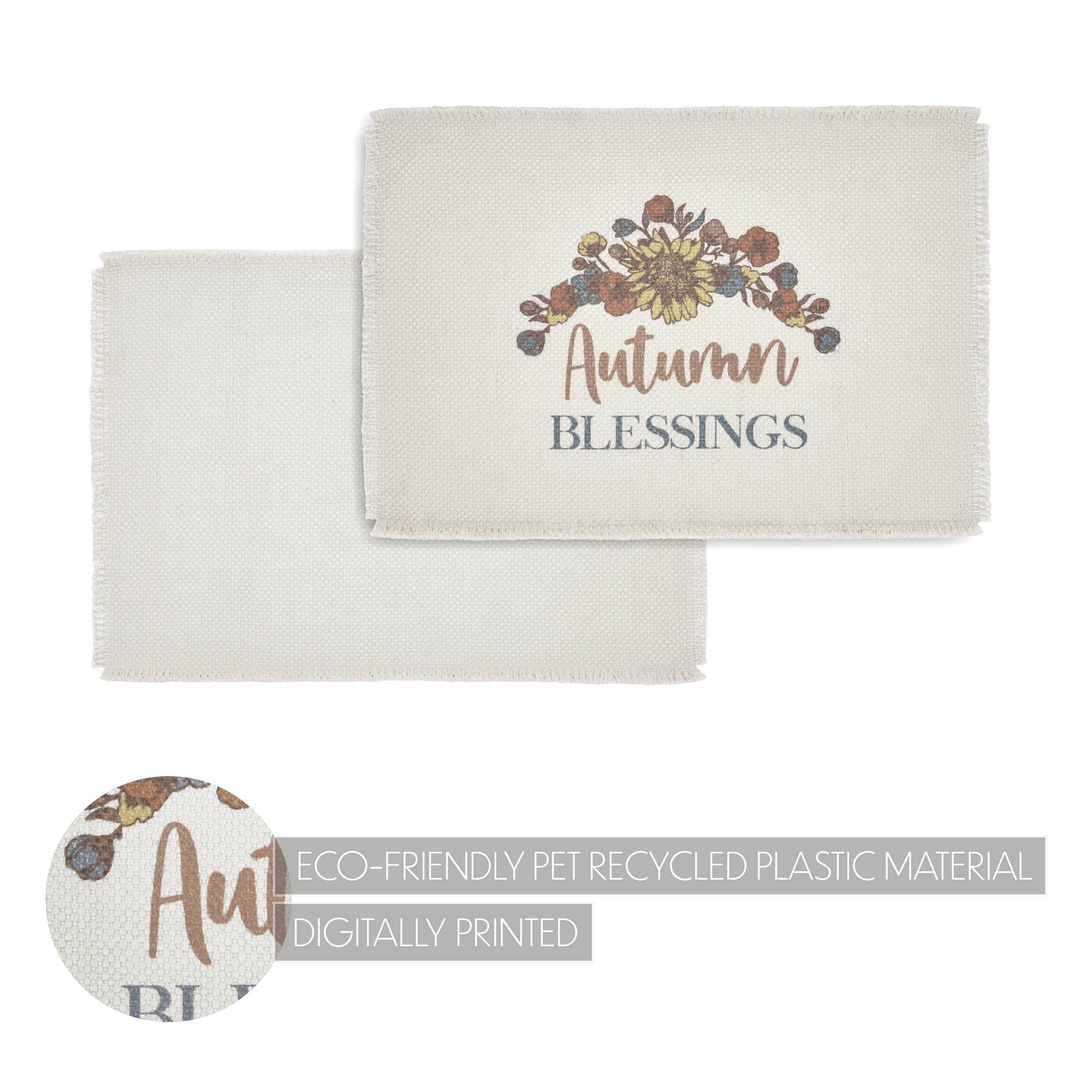 Set of 2 Autumn Blessings Placemats - Image 2
