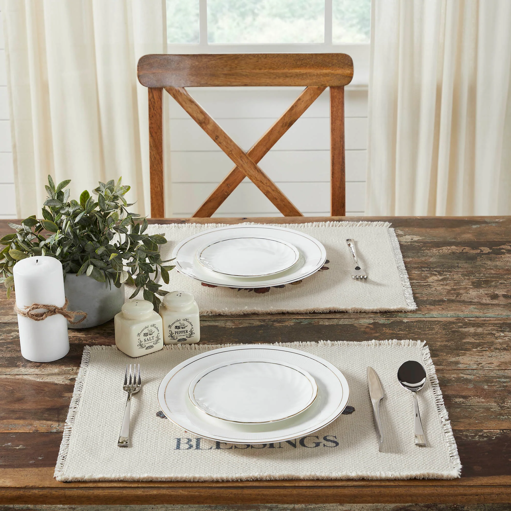 Set of 2 Autumn Blessings Placemats - Image 8