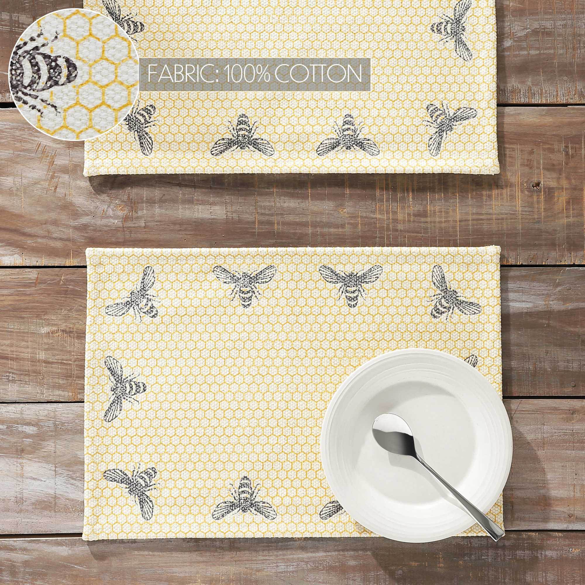 Set of 2 Buzzy Bees Placemats - Image 5