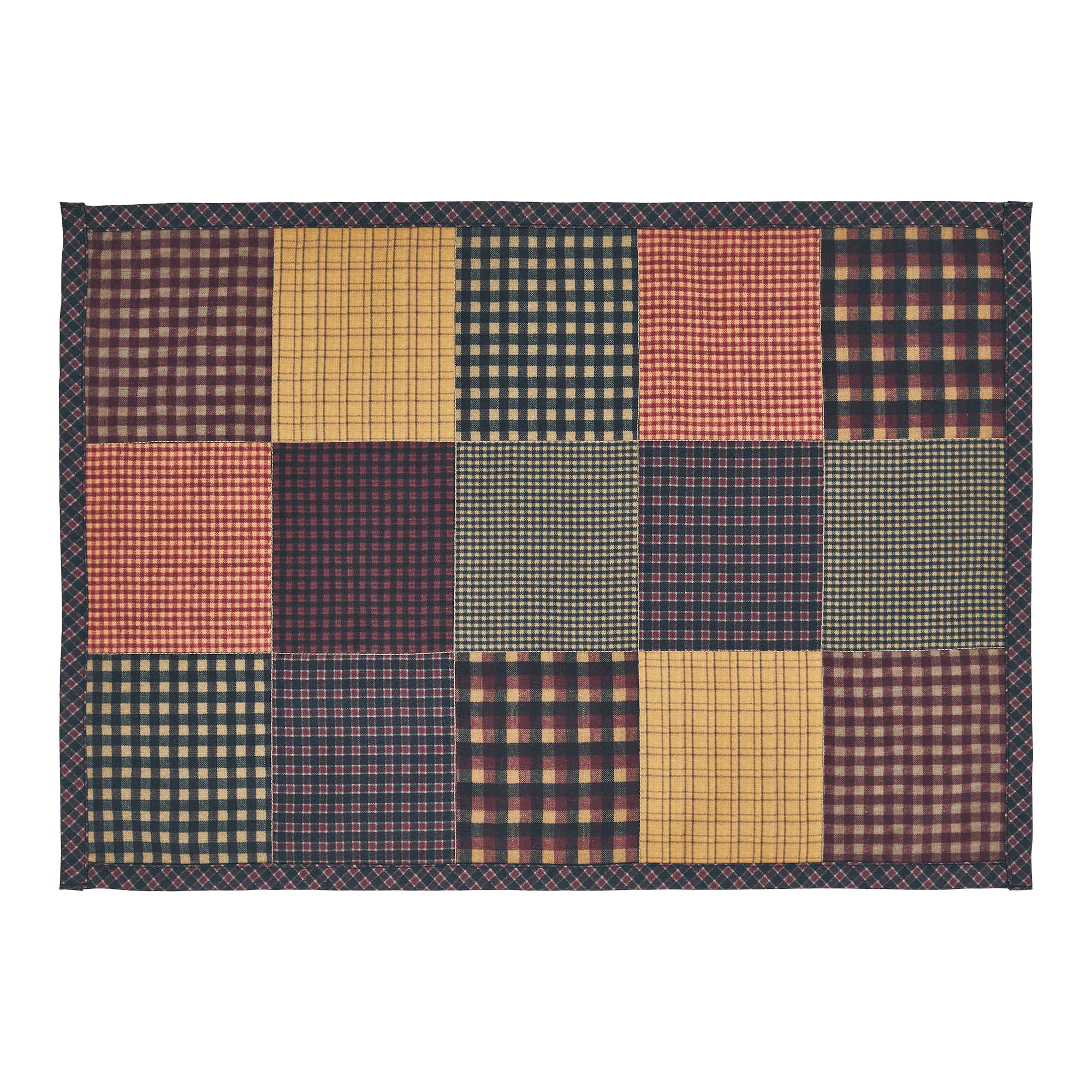Set of 2 Heritage Farms Quilted Placemats - Image 4