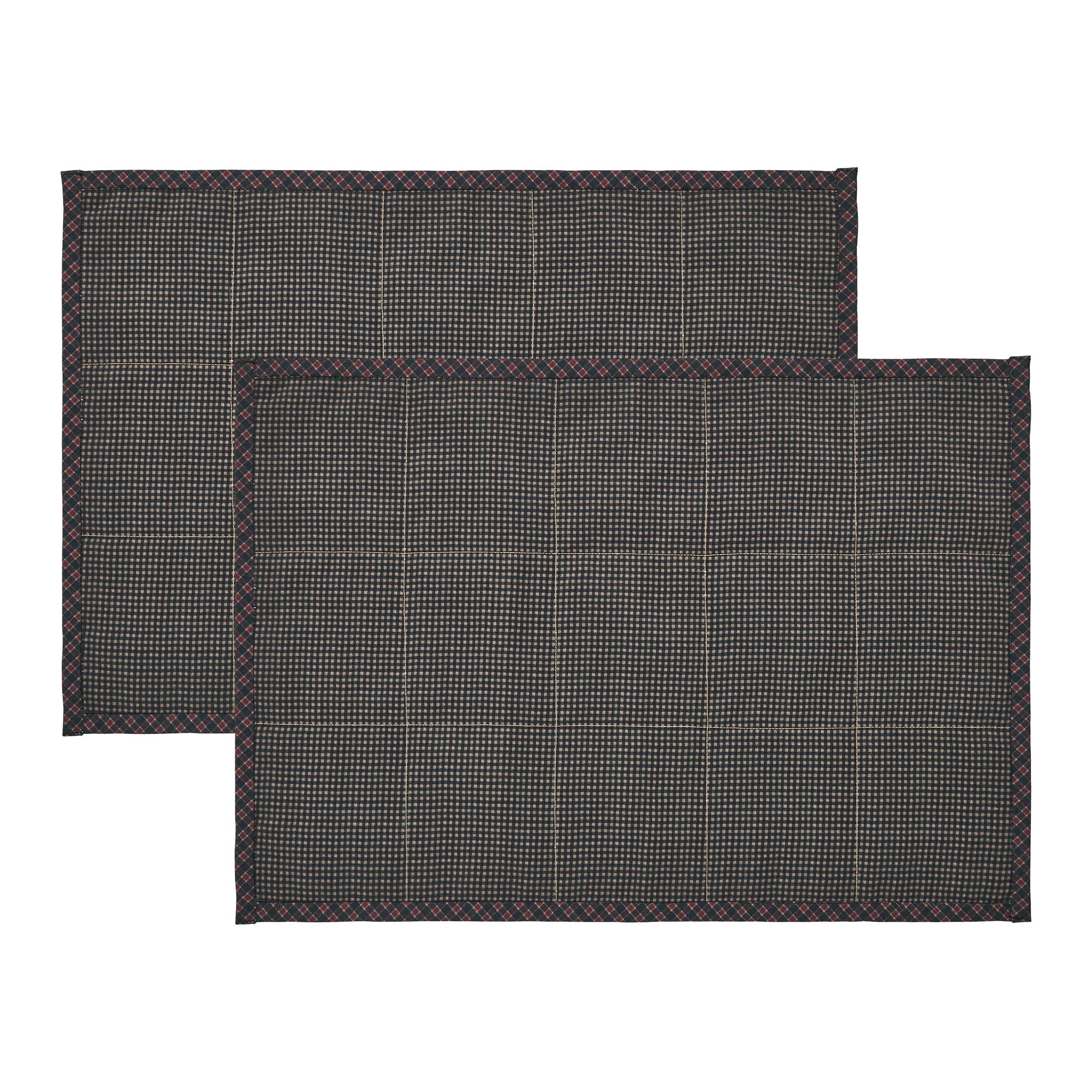 Set of 2 Heritage Farms Quilted Placemats - Image 5