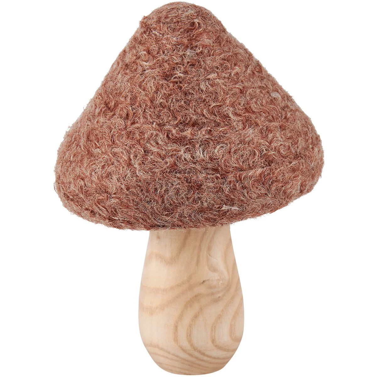 Set of 2 Knitted Mushrooms Sitter Figures - Image 5