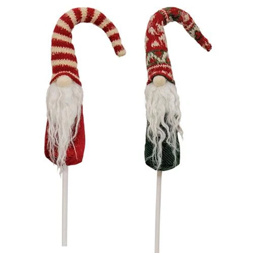 Set of 2 Nordic Sweater Gnome Picks