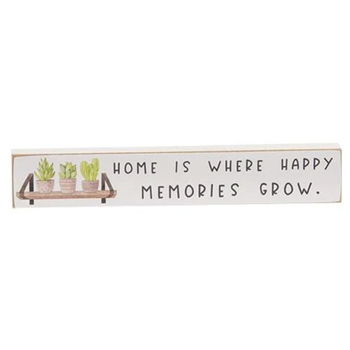 Set of 2 Our Home Our Story Mini Stick Shelf Sitters - Image 4