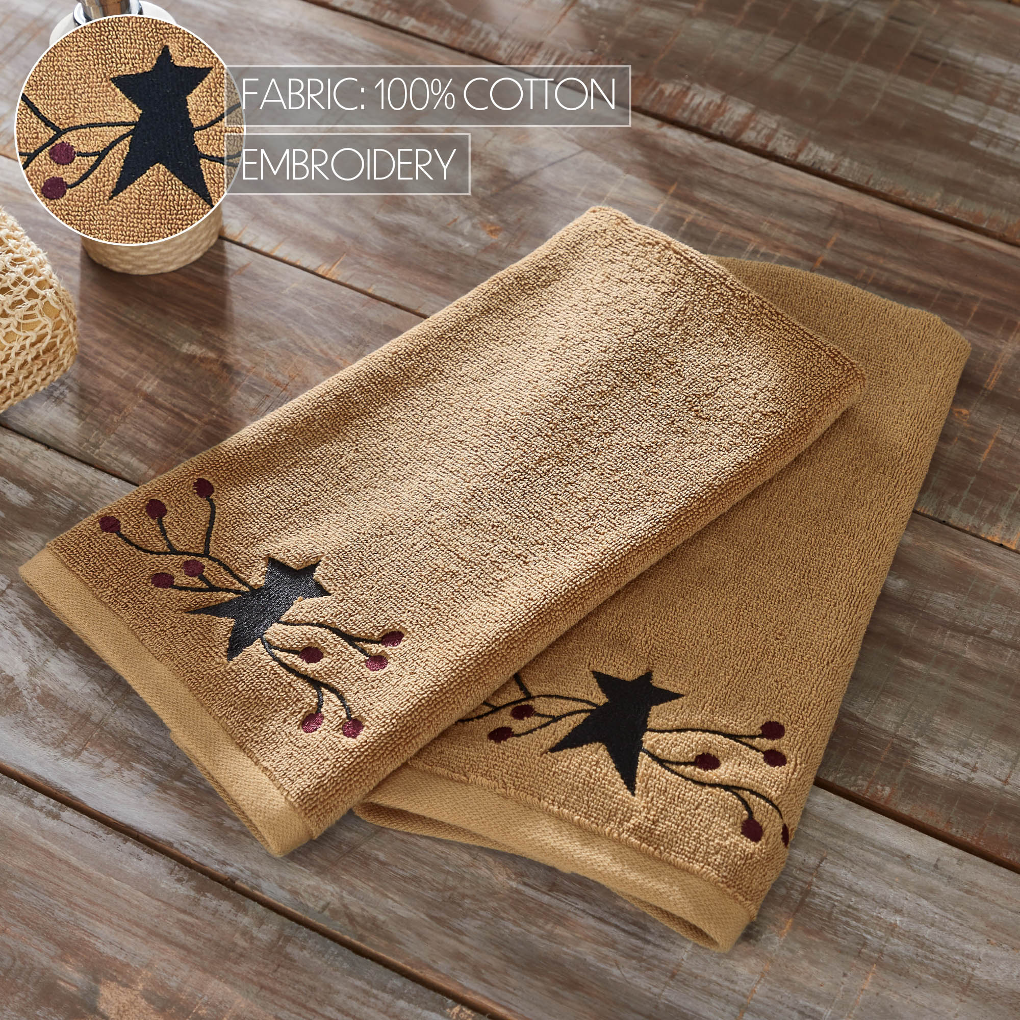 Set of 2 Pip Vinestar Hand Towels - Image 3