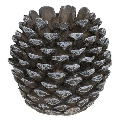 Set of 2 Resin Pinecone Taper Holders - Image 3
