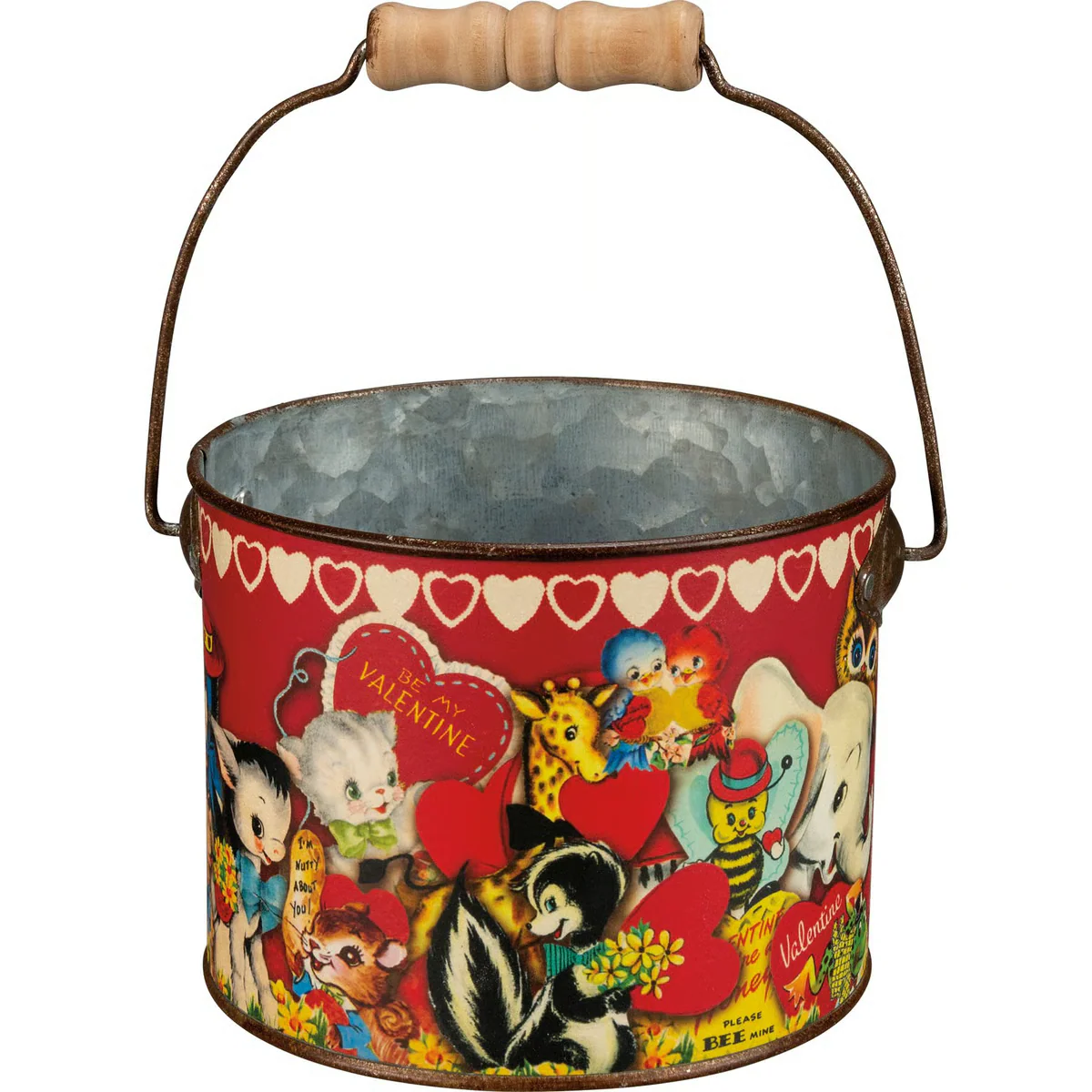 DAY 8 ๐ 14 DAYS OF LOVE ๐ Set of 2 Retro Valentine Buckets - Image 5