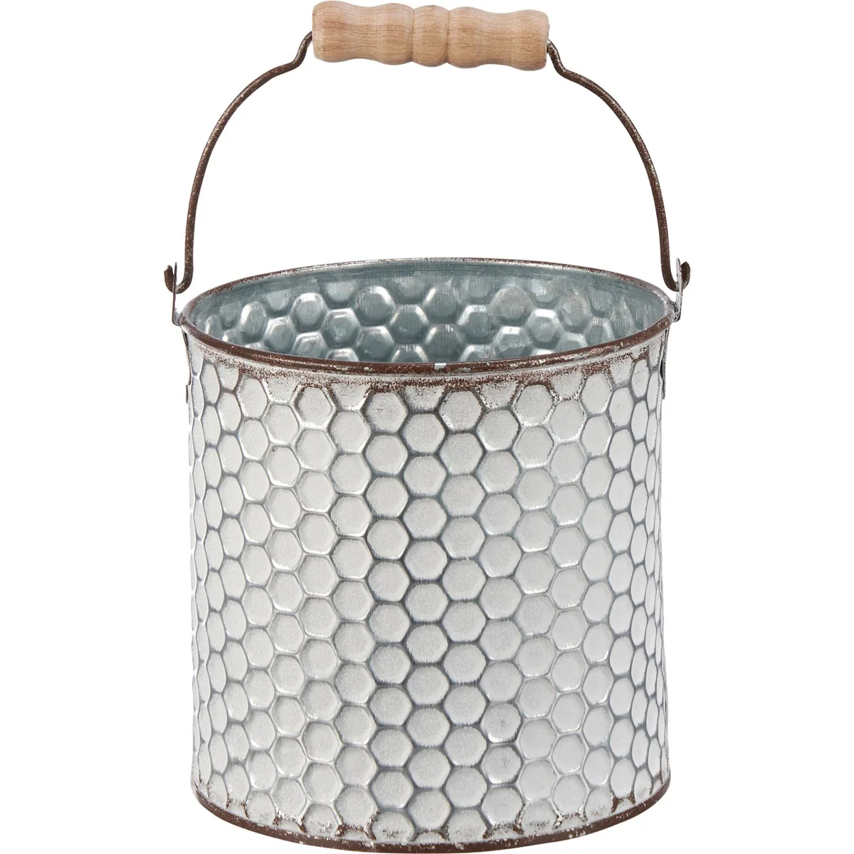 π Set of 2 Rustic Honeycomb Bucket Set - Image 3
